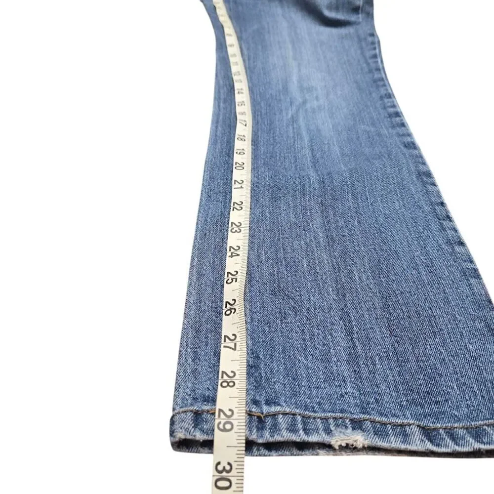 Ruff Hewn Straight Leg Medium‎ Wash Denim Jeans Size 10